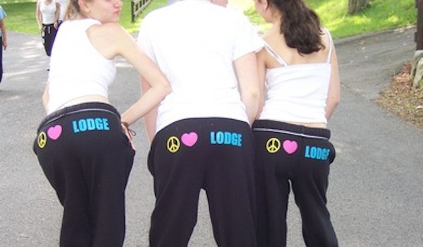 Lodge Sweatpants T-Shirt Photo