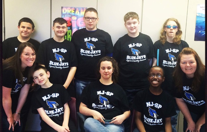 Nj Sp Supporting Disability Awareness! T-Shirt Photo