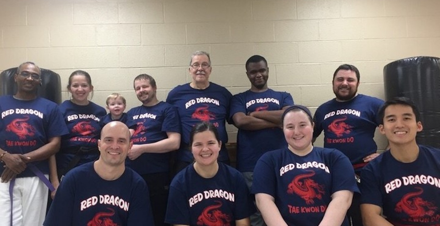 Happy Red Dragons T-Shirt Photo