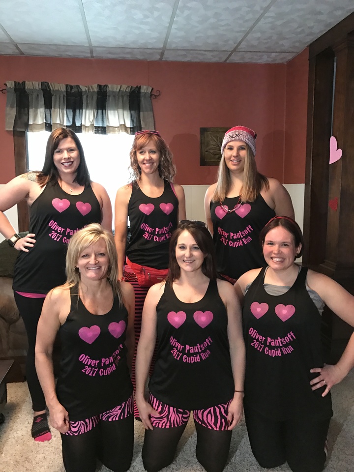 Cupids Undie Run 2017   Team Oliver Pantsoff T-Shirt Photo