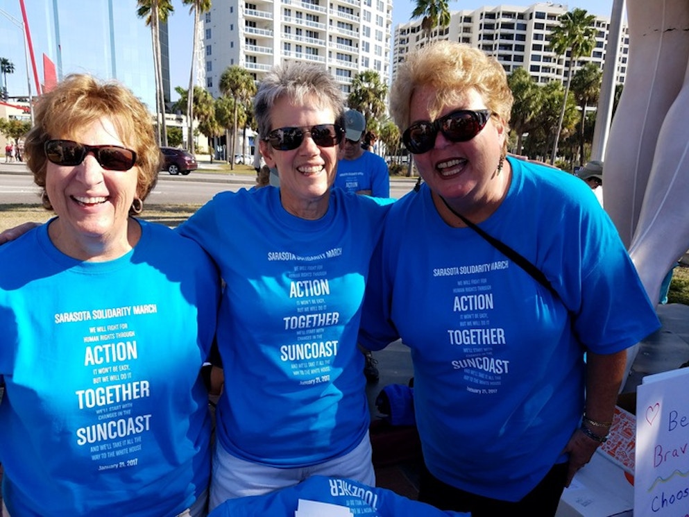 Three Proud Members Of Action Together Suncoast T-Shirt Photo