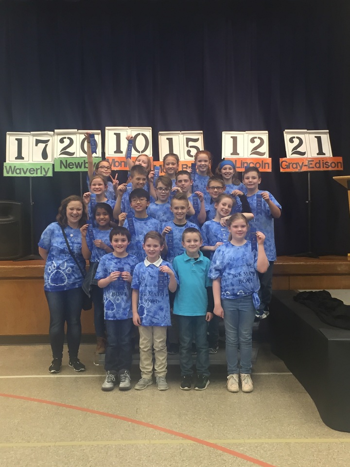 Math Bowl Team Competition T-Shirt Photo