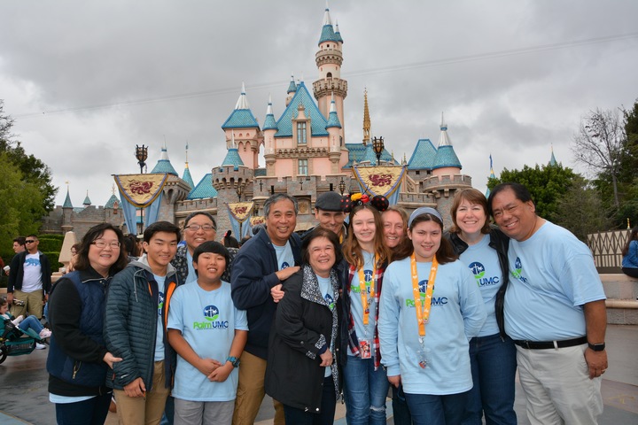 Faith And Family Day At Disneyland T-Shirt Photo