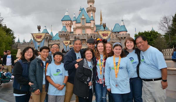 Faith And Family Day At Disneyland T-Shirt Photo