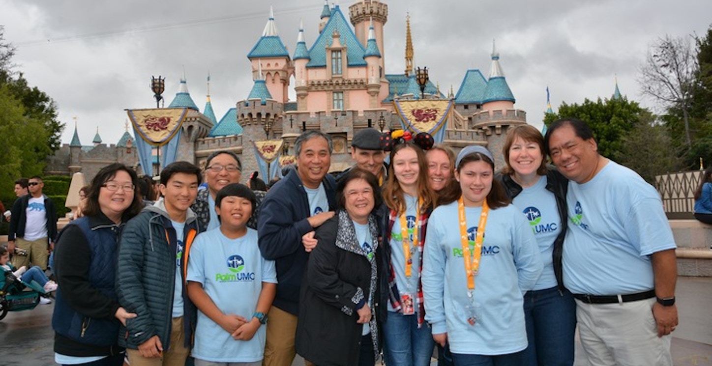Faith And Family Day At Disneyland T-Shirt Photo