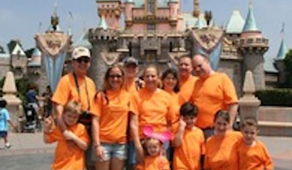 Picture of The Whole Family At Disneyland Custom T-Shirt Design The Whole Family At Disneyland T-Shirt Photo