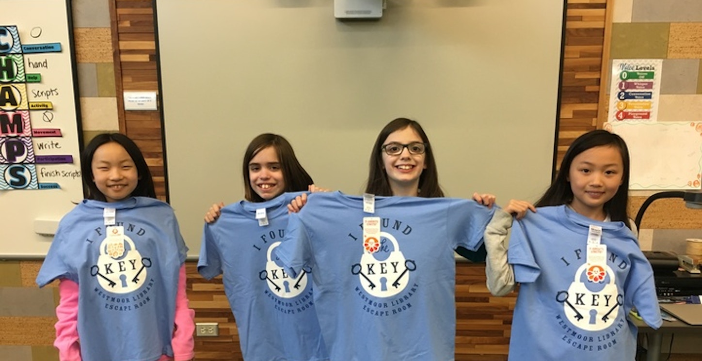 Picture of Escape Room Winners! Custom T-Shirt Design Escape Room Winners! T-Shirt Photo