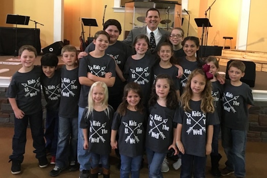 Kids At The Well T-Shirt Photo