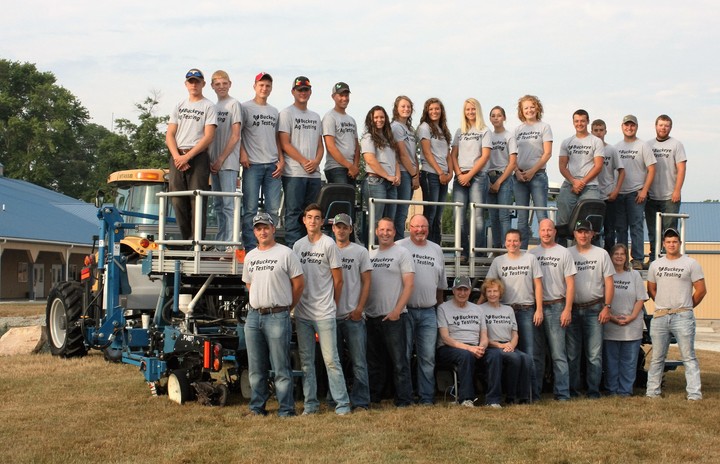 Buckeye Ag Testing Group Picture  T-Shirt Photo