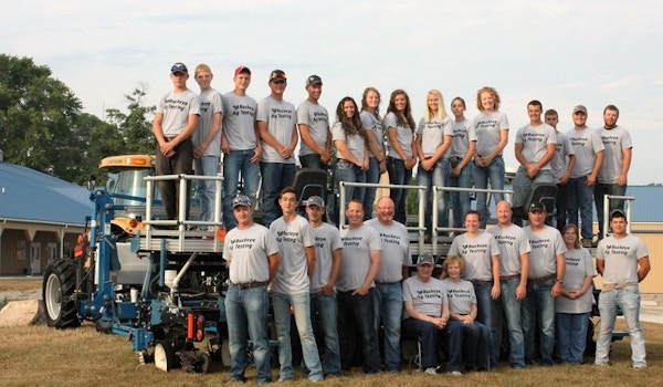 Buckeye Ag Testing Group Picture  T-Shirt Photo
