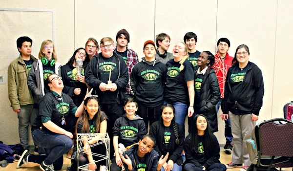 Picture of City Academy Science Olympiad Custom T-Shirt Design City Academy Science Olympiad T-Shirt Photo