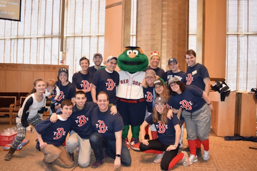 Purim Holiday With Red Sox Wally T-Shirt Photo