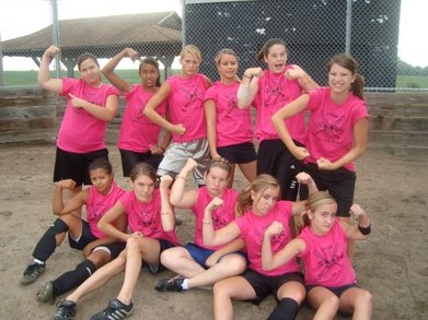 Bad To The Bone Southwest Softball T-Shirt Photo