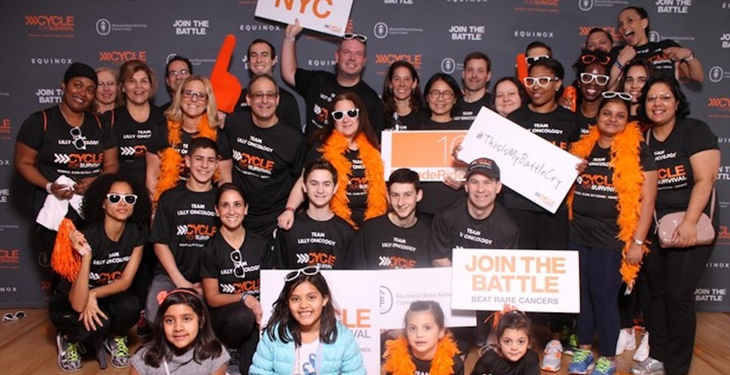 Team Lilly Oncology Cycle For Survival 2017 T-Shirt Photo
