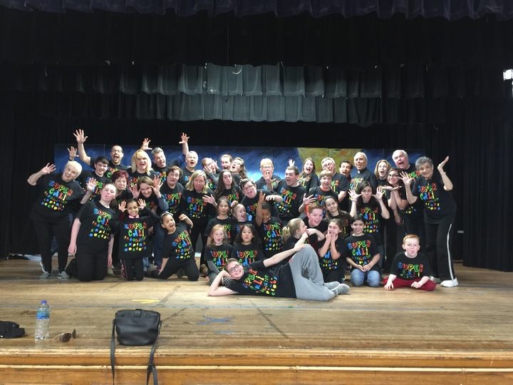 The Supercalifragilisticexpialidocious Cast Of Mary Poppins At Saint Brigid's T-Shirt Photo