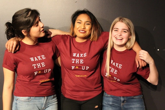 Wake The F* Up: Women Of Color Open Mic Night T-Shirt Photo