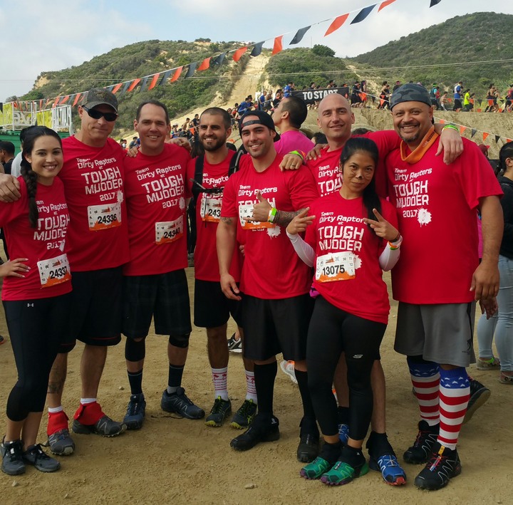 Dirty Raptors Tough Mudder 2017 T-Shirt Photo
