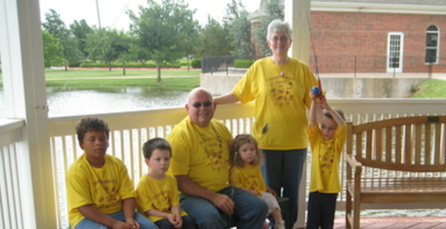 Picture of Grandparents Camp Custom T-Shirt Design Grandparents Camp T-Shirt Photo