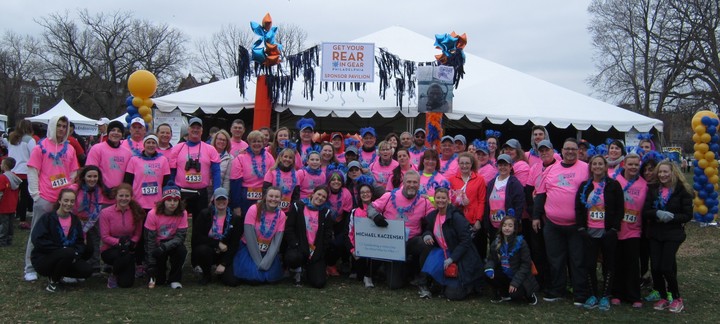 Hike For Mike Cancer Cancer Coalition Walk T-Shirt Photo