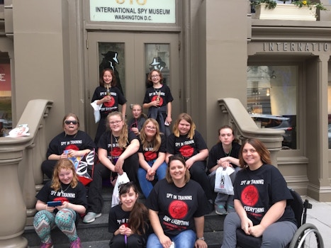 Girl Scout Troop 1810 Becomes International Spies In D.C. T-Shirt Photo