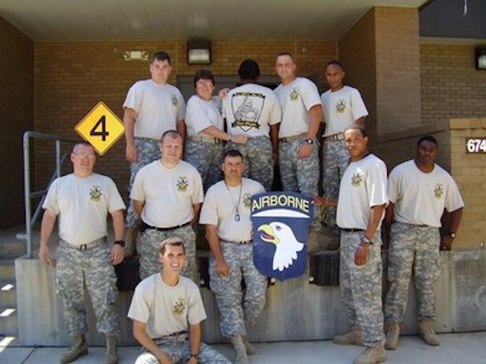 Fort Campbell's Dark Knights T-Shirt Photo