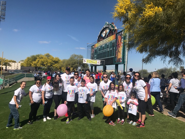 Team Javier Autism Walk 2017 T-Shirt Photo