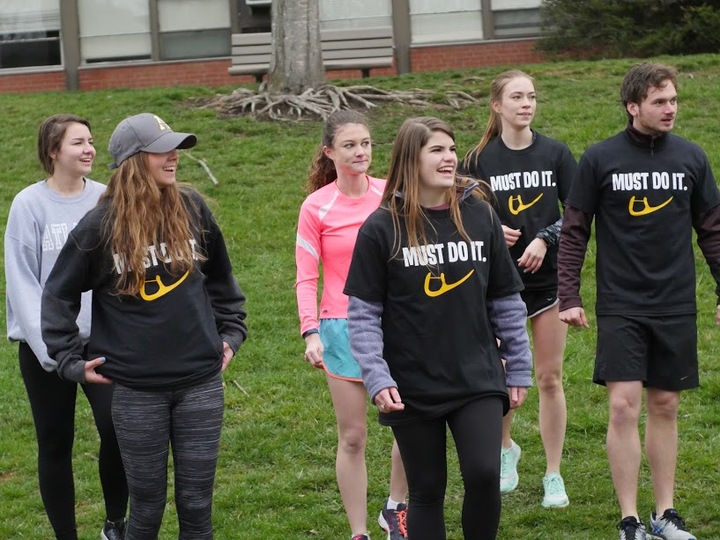 They Ran To Stay Flossy T-Shirt Photo