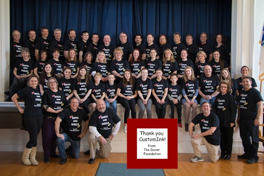 The Dover Foundation   Guys And Dolls Cast 2017 T-Shirt Photo