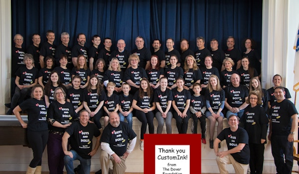 The Dover Foundation   Guys And Dolls Cast 2017 T-Shirt Photo