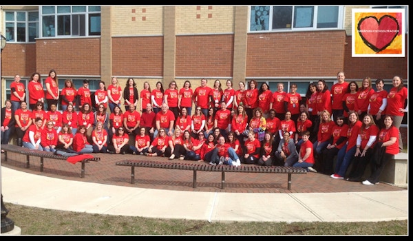 Wear Red For Public Education T-Shirt Photo