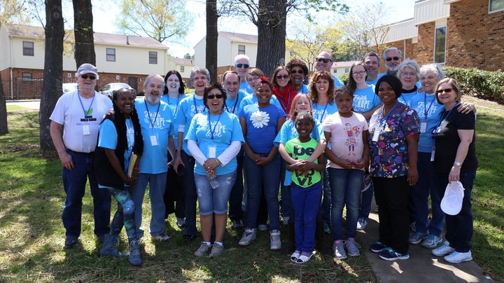 Volunteers For The Free In Christ Store T-Shirt Photo