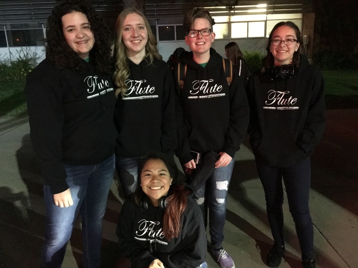 Clearfield High School Flutes T-Shirt Photo