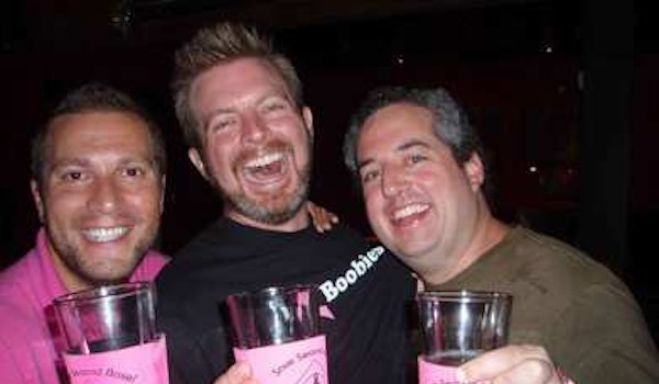Breast Cancer Pub Crawl With Custom Ink T-Shirt Photo