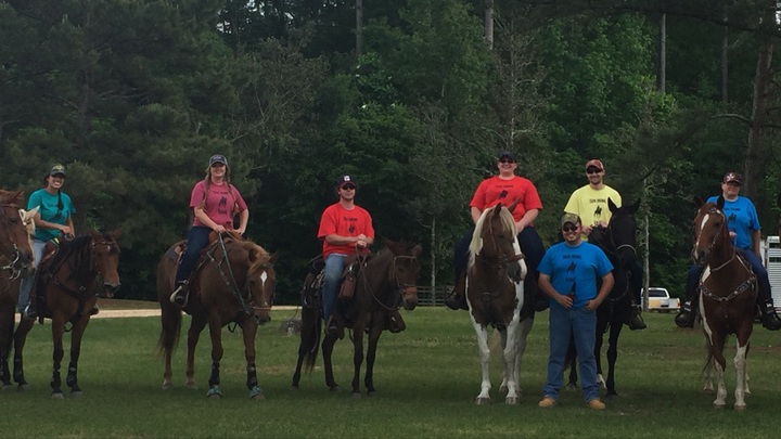 Easter At Brushy Creek Guest Ranch T-Shirt Photo