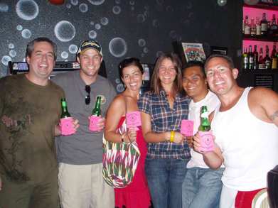 Breast Cancer Pub Crawl With Custom Ink T-Shirt Photo
