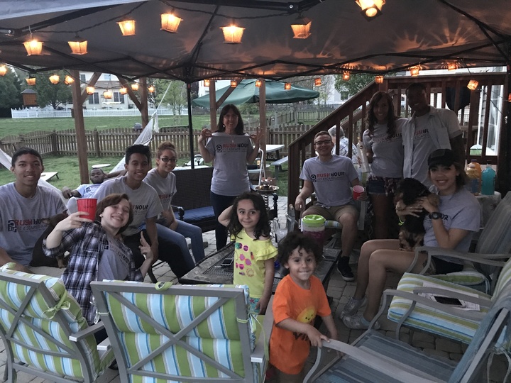 Launch Party For Rush Hour Live Escape Games T-Shirt Photo