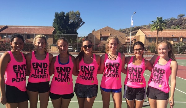 Thunderbird Girls Tennis: End The Point! T-Shirt Photo