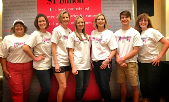 Team Co U Rag E 2017 Avon39 For Breast Cancer T-Shirt Photo