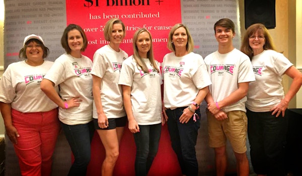 Picture of Team Co U Rag E 2017 Avon39 For Breast Cancer Custom T-Shirt Design Team Co U Rag E 2017 Avon39 For Breast Cancer T-Shirt Photo