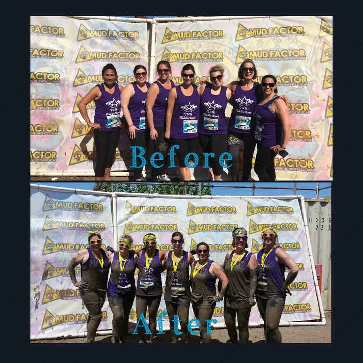 Bam Takes On Mud Factor 2017 T-Shirt Photo