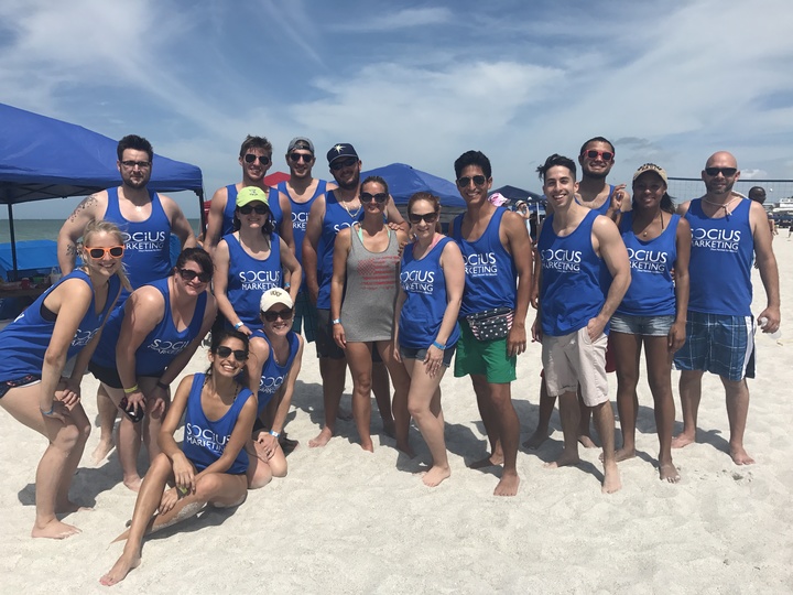 Team Building At Sportsfest 2017 T-Shirt Photo