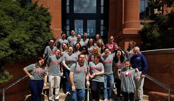 Kappa Psi Red Nose Day Fundraiser T-Shirt Photo