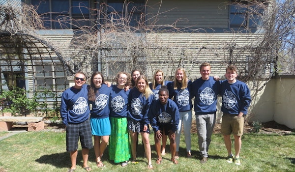 German House Residents Love Their New Pullovers  T-Shirt Photo