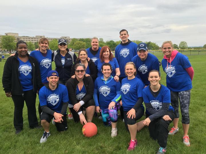 2017 Hr Kickball Team T-Shirt Photo