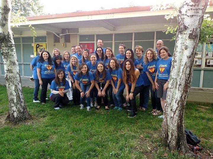 John Swett Elementary's Superheroes  T-Shirt Photo