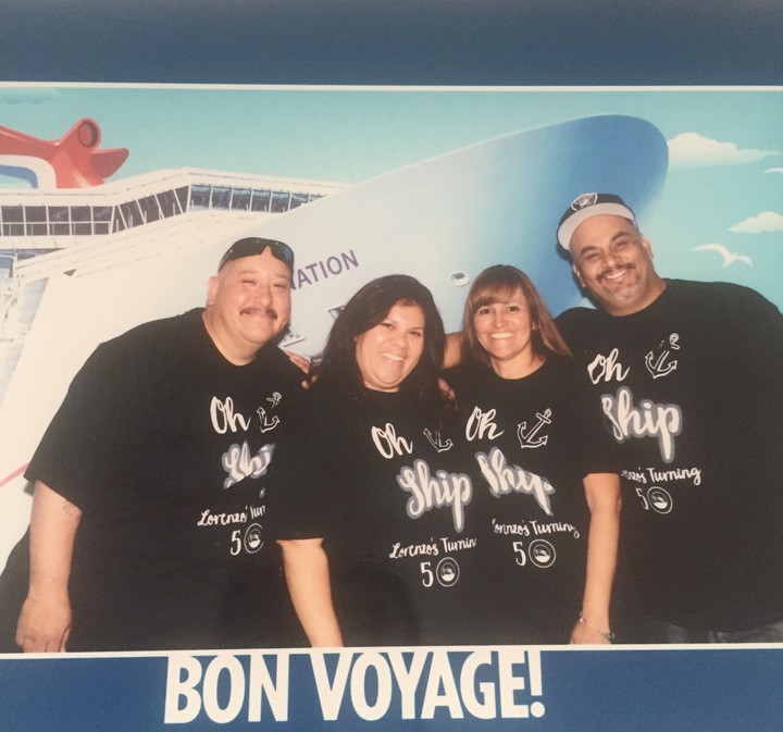 Renzos 50th Birthday Cruise T-Shirt Photo