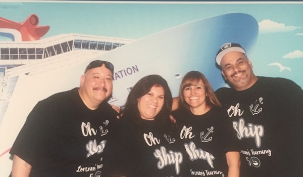 Renzos 50th Birthday Cruise T-Shirt Photo