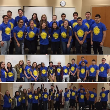 Bc Calc Warriors   Before & After T-Shirt Photo