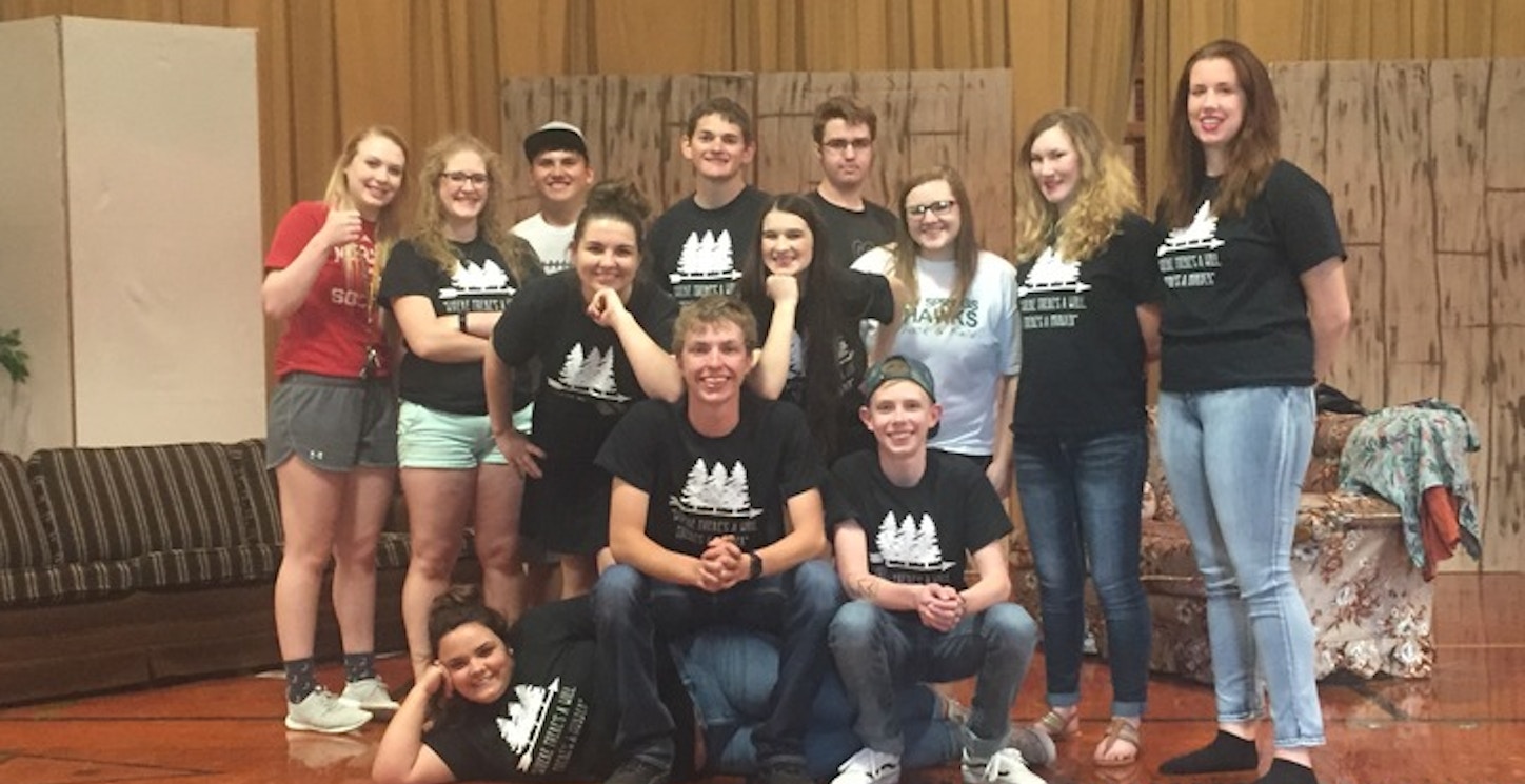 Picture of Hs All School Play Custom T-Shirt Design Hs All School Play T-Shirt Photo