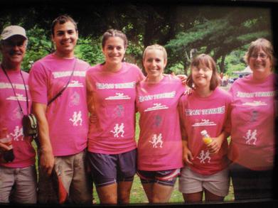 Team Tennis At The Triathlon T-Shirt Photo